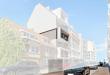 A recently built, move-in-ready flat with a side view of the sea in the Robbe Douce residential complex.