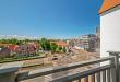 Centrally located corner flat with a sunny terrace and unobstructed views