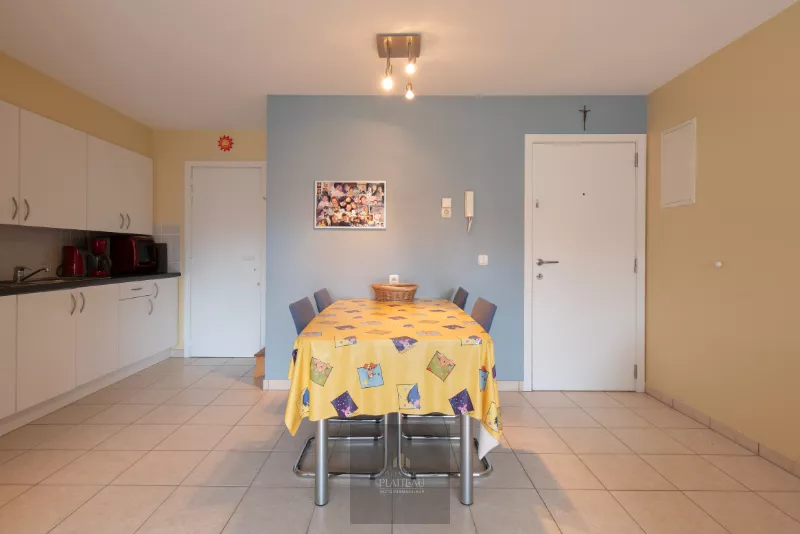 One-bedroom flat with spacious sun-facing terrace.