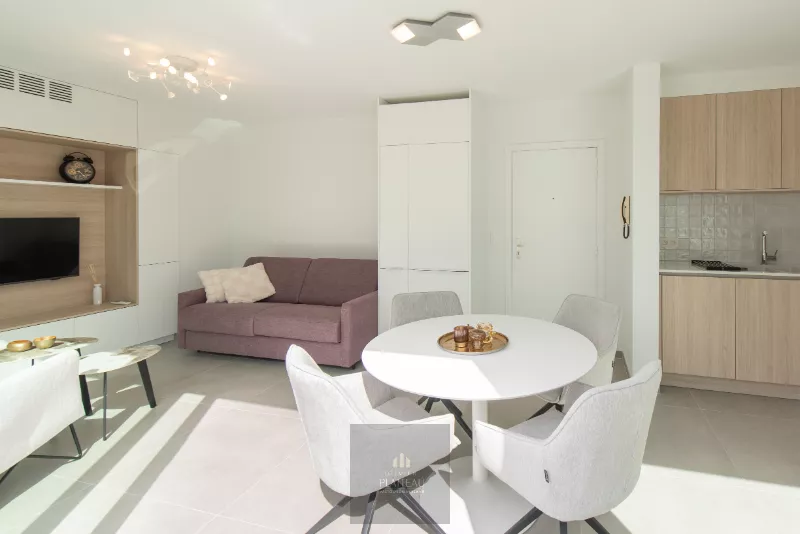 Studio sur le toit entièrement rénové et prêt à être emménagé, avec une grande terrasse ensoleillée et des vues magnifiques!