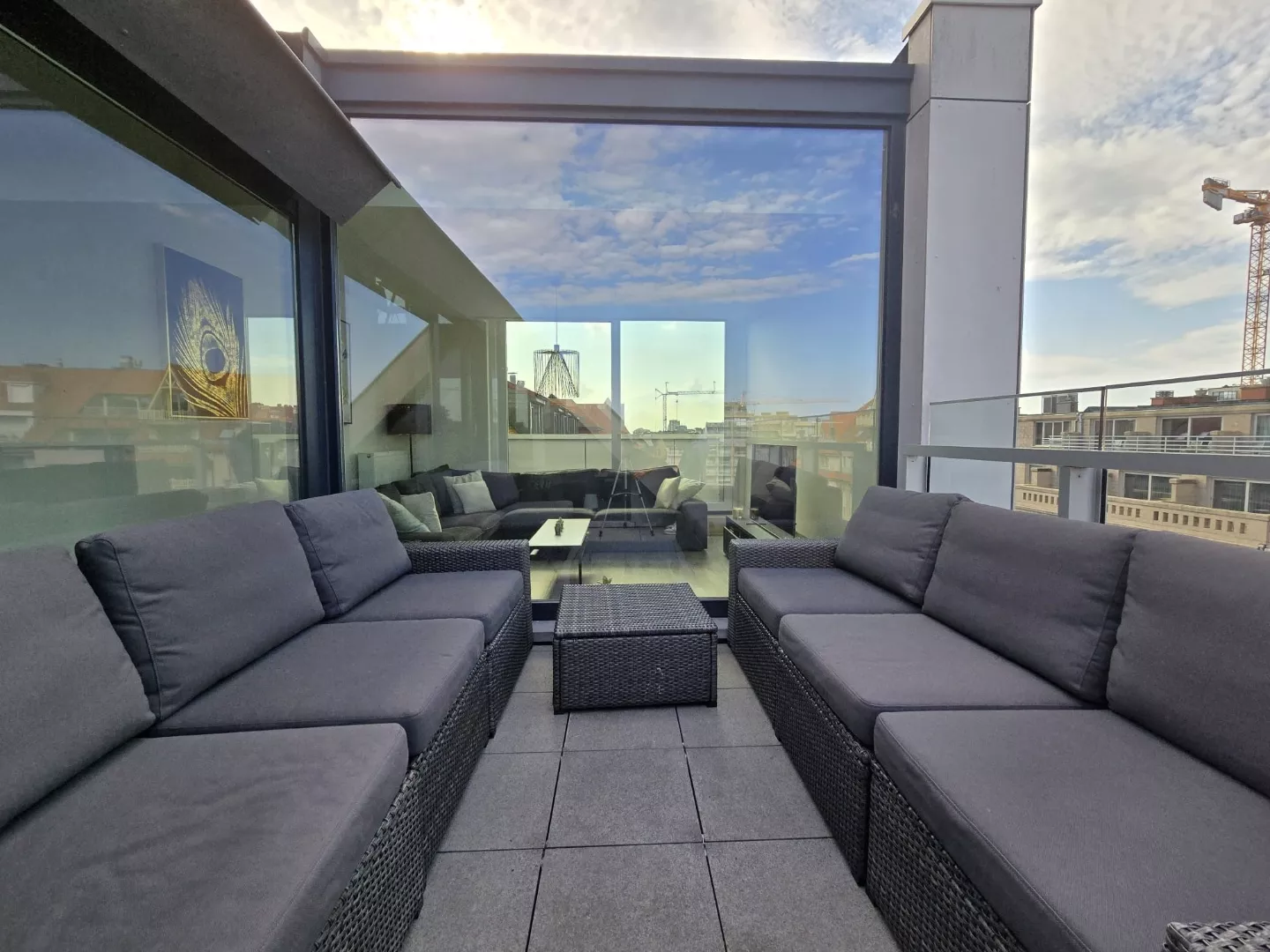 Penthouse appartment with 3 bedrooms in Nieuwpoort.