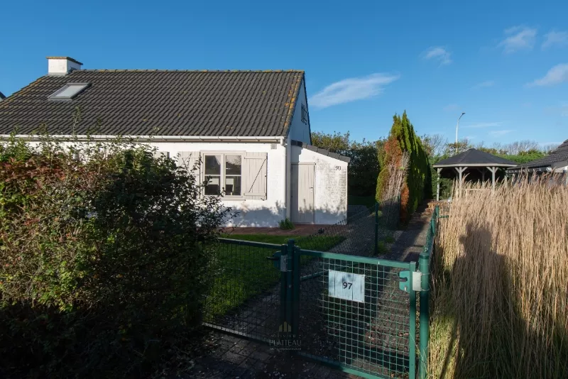 Instapklare vakantiewoning met autostaanplaats in domein Nieuwendamme.