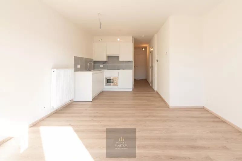 Recent one-bedroom apartment with parking space and basement storage room.