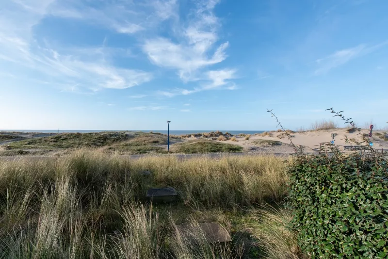 Uitzonderlijk doorloop-appartement aan het strand van Groenendijk.