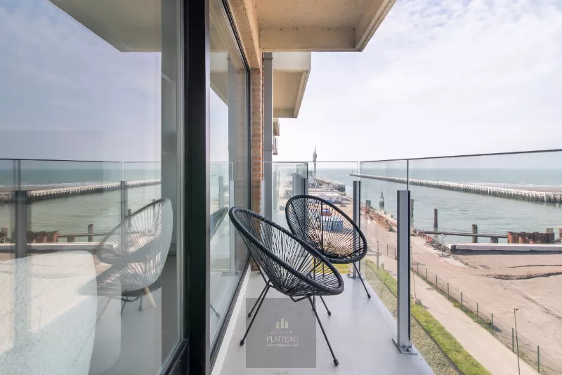 Appartement haut de gamme exclusif offrant une vue panoramique unique à Nieuwpoort-Bad