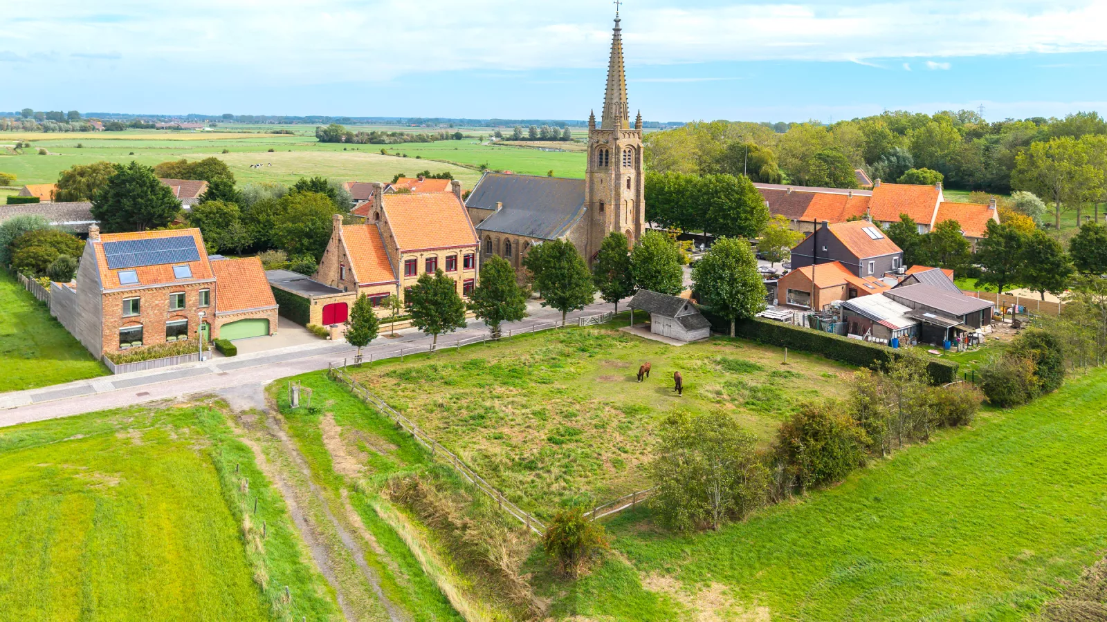 Historic grandeur and modern comfort in a unique vicarage in Stuivekenskerke.