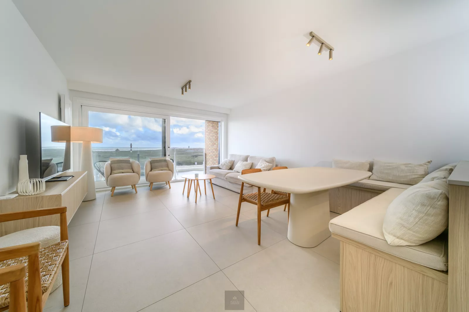 Appartement haut de gamme exclusif offrant une vue panoramique unique à Nieuwpoort-Bad